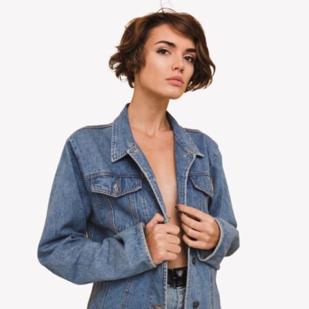 Women's jean Coat